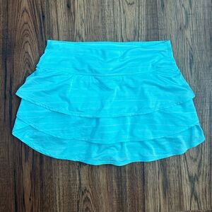 Small Aqua Athleta Tennis Skirt